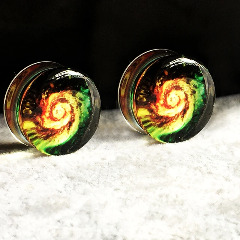 2 PC Trendy Unisex Round Ear Plugs Ear Tunnels Expander Earrings Stretchers Body Ear Pierc Jewelry Gauge Dilataciones Oreja
2 PC Trendy Unisex Round Ear Plugs Ear Tunnels Expander Earrings Stretchers Body Ear Pierc Jewelry Gauge Dilataciones Oreja
