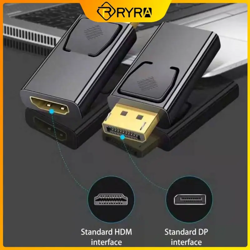 RYRA Gold/nickel Plated Plug DisplayPort 1080P DP To HDMI-compatible Adapter Of Computer Monitor Converter HDMI-compatible
RYRA Gold/nickel Plated Plug DisplayPort 1080P DP To HDMI-compatible Adapter Of Computer Monitor Converter HDMI-compatible