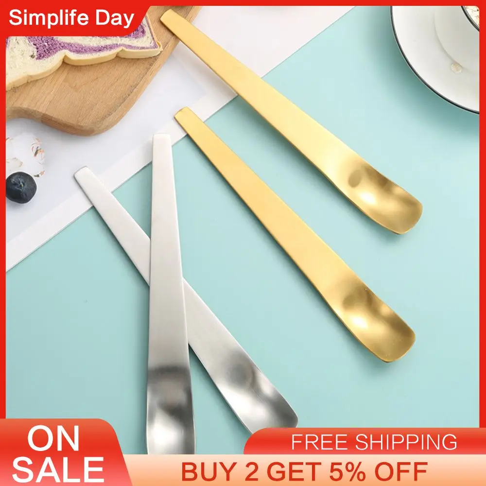 304 Stainless Steel Ice Cream Spoon Dessert Spoon Mixing Spoon Flat Head Spoon Creative Ice Cream Spoon Specialty Spoons
304 Stainless Steel Ice Cream Spoon Dessert Spoon Mixing Spoon Flat Head Spoon Creative Ice Cream Spoon Specialty Spoons