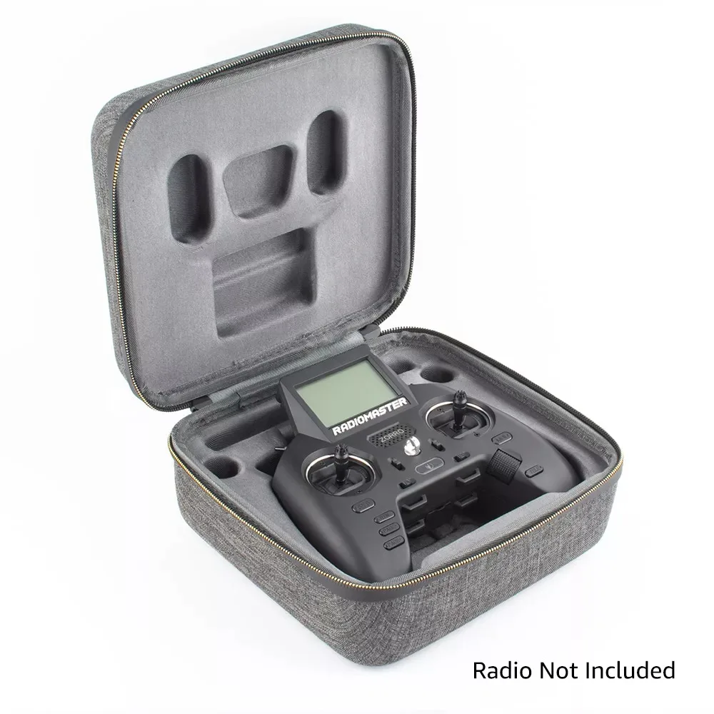 220X200X105mm RadioMaster Portable Fabric Carry Case HandBag for RadioMaster Zorro Radio Transmitter DIY Tool
220X200X105mm RadioMaster Portable Fabric Carry Case HandBag for RadioMaster Zorro Radio Transmitter DIY Tool