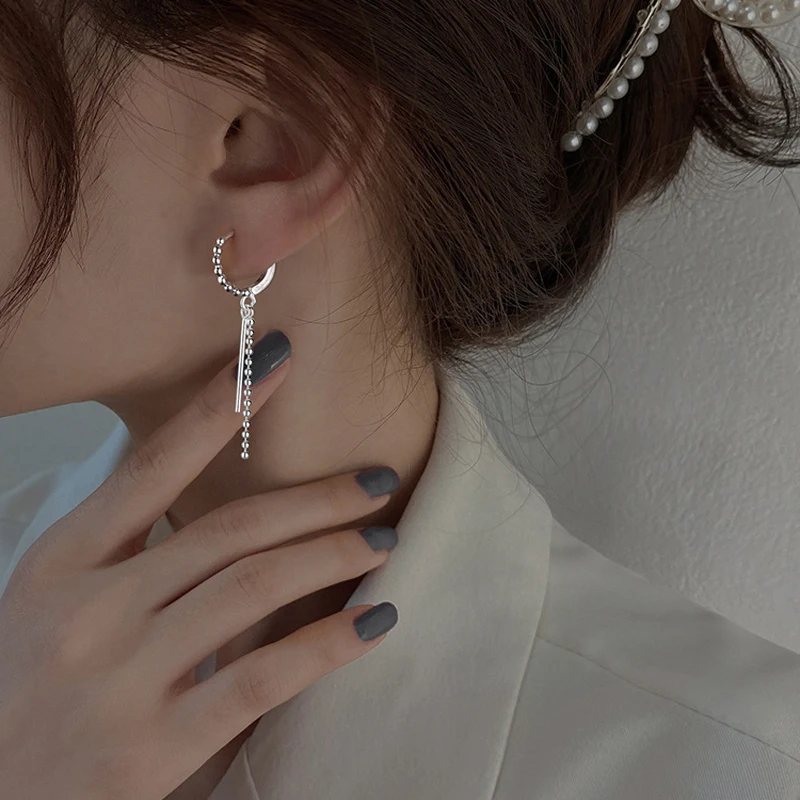 1PC Retro Silver Plated Tassel Chain Long Earrings Punk KPOP Korean Butterfly Heart Star Pendant Earrings Unisex Hip Hop Jewelry
1PC Retro Silver Plated Tassel Chain Long Earrings Punk KPOP Korean Butterfly Heart Star Pendant Earrings Unisex Hip Hop Jewelry