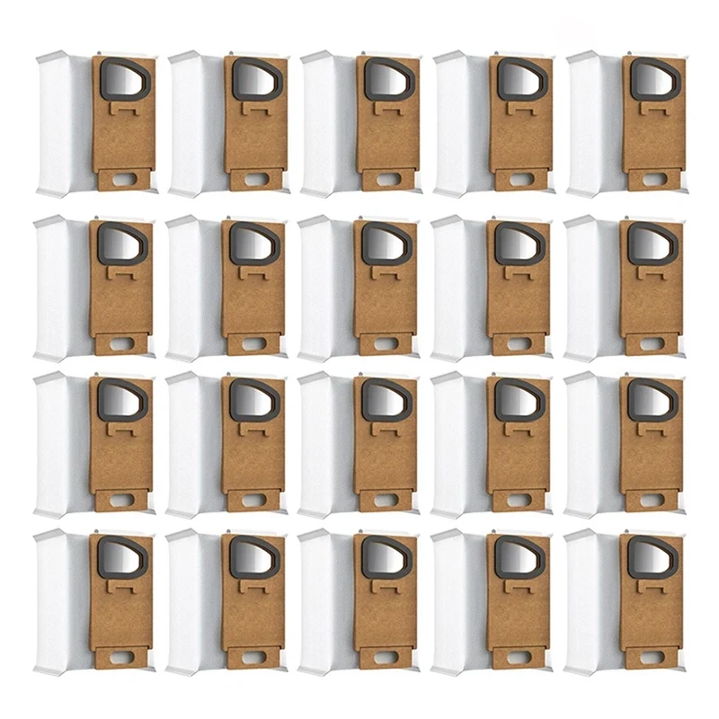20Pcs Replacement Dust Bags For Xiaomi Roborock H7 H6 Vacuum Cleaner Non-Woven Fabric Bags Accessories
20Pcs Replacement Dust Bags For Xiaomi Roborock H7 H6 Vacuum Cleaner Non-Woven Fabric Bags Accessories