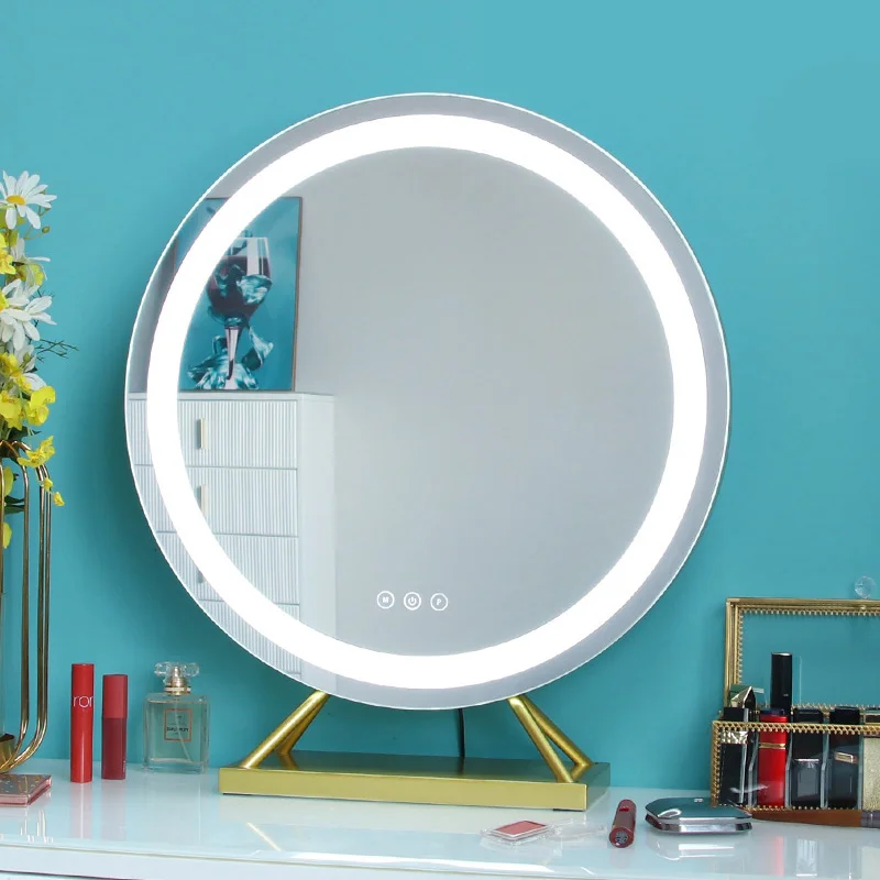 Round Makeup Mirror Decoration Home Decor Wall Desktop Led Light Aesthetic Dressing Table Glass Large Mirror Custom Fill Light
Round Makeup Mirror Decoration Home Decor Wall Desktop Led Light Aesthetic Dressing Table Glass Large Mirror Custom Fill Light