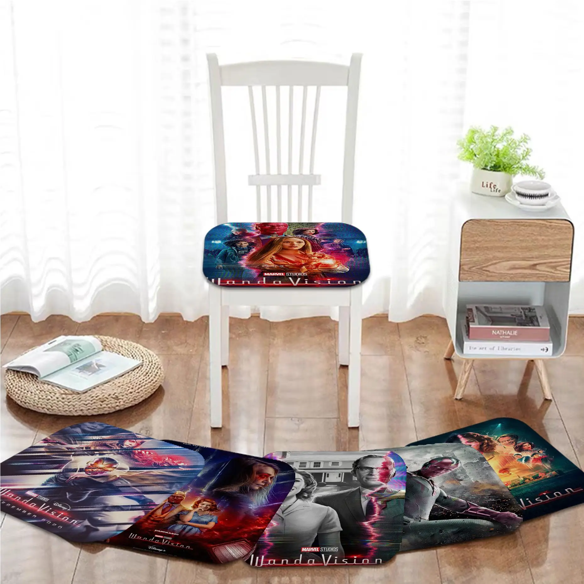 Disney Wandavision TV Show Four Seasons Chair Mat Soft Pad Seat Cushion For Dining Patio Home Office Indoor Outdoor Decor Tatami
Disney Wandavision TV Show Four Seasons Chair Mat Soft Pad Seat Cushion For Dining Patio Home Office Indoor Outdoor Decor Tatami