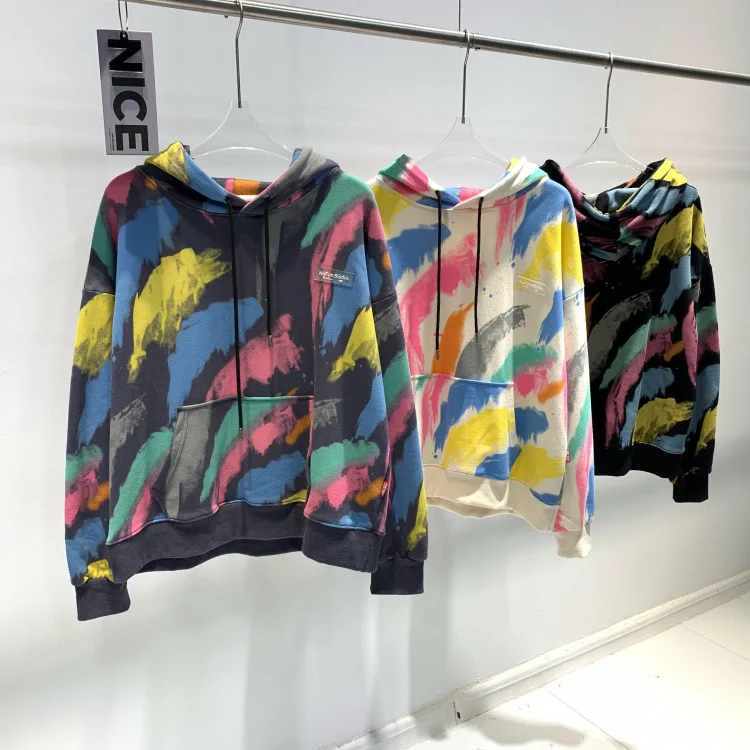 high quality long-sleeve tie dye Terry hoodies Women oversized sweatshirt Fashion loose casual Streetwear clothing 2021 tops
high quality long-sleeve tie dye Terry hoodies Women oversized sweatshirt Fashion loose casual Streetwear clothing 2021 tops