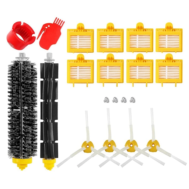 For Irobot Roomba 700 Series Replacement Kit 760 770 772 774 775 776 780 782 785 786 790 Accessories Roller Brush Filter
For Irobot Roomba 700 Series Replacement Kit 760 770 772 774 775 776 780 782 785 786 790 Accessories Roller Brush Filter