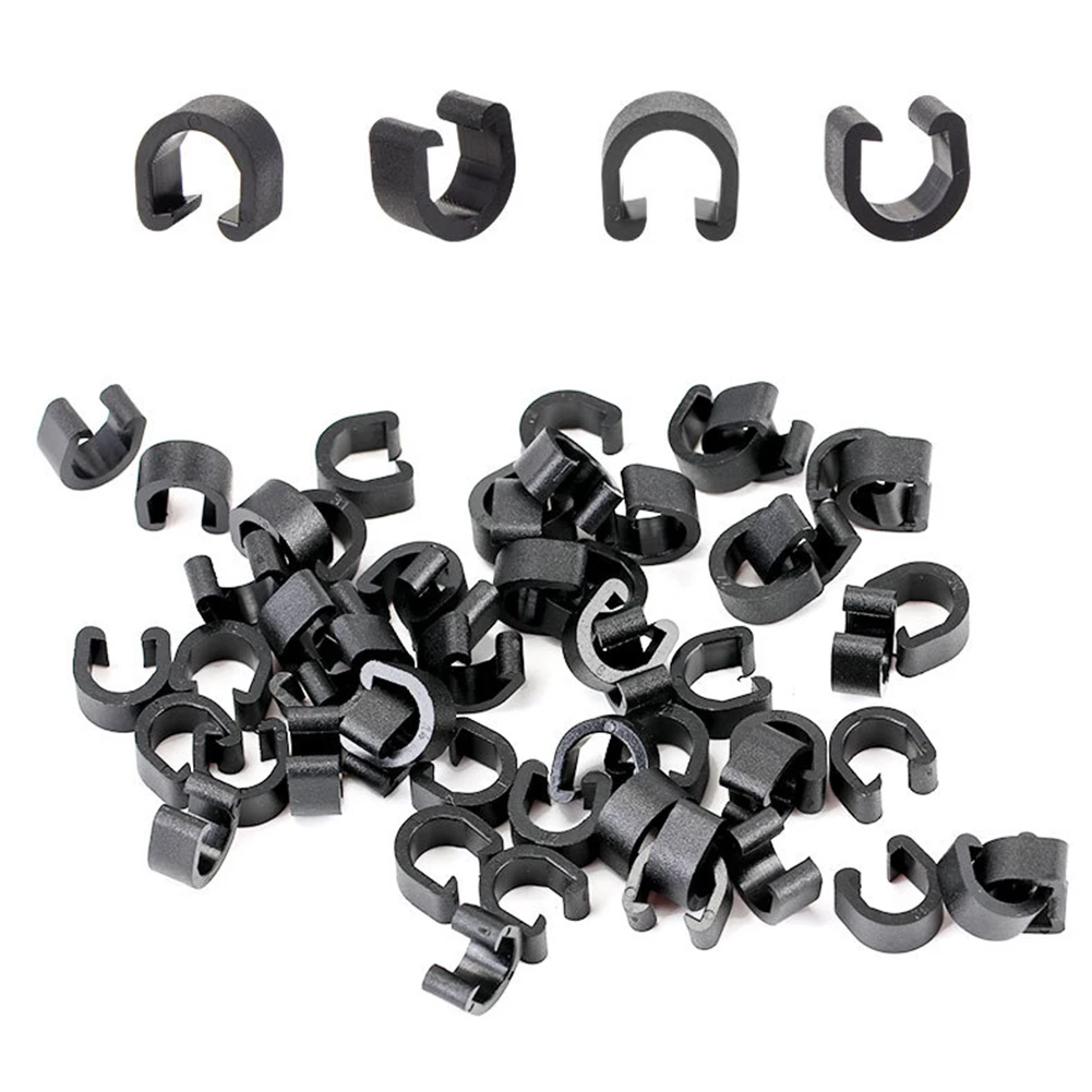 Reusable C-Type Bicycle Buckle Cable Fixing Keep Tidy Lightweight Mountain Road Bike Accessories For Wire And Oil Pipes
Reusable C-Type Bicycle Buckle Cable Fixing Keep Tidy Lightweight Mountain Road Bike Accessories For Wire And Oil Pipes