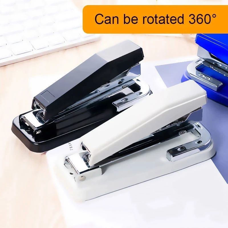 Rotating Stapler Use 24/6 Staples 360 Degree Rotatable Stapling Function School and Office Stationery
Rotating Stapler Use 24/6 Staples 360 Degree Rotatable Stapling Function School and Office Stationery