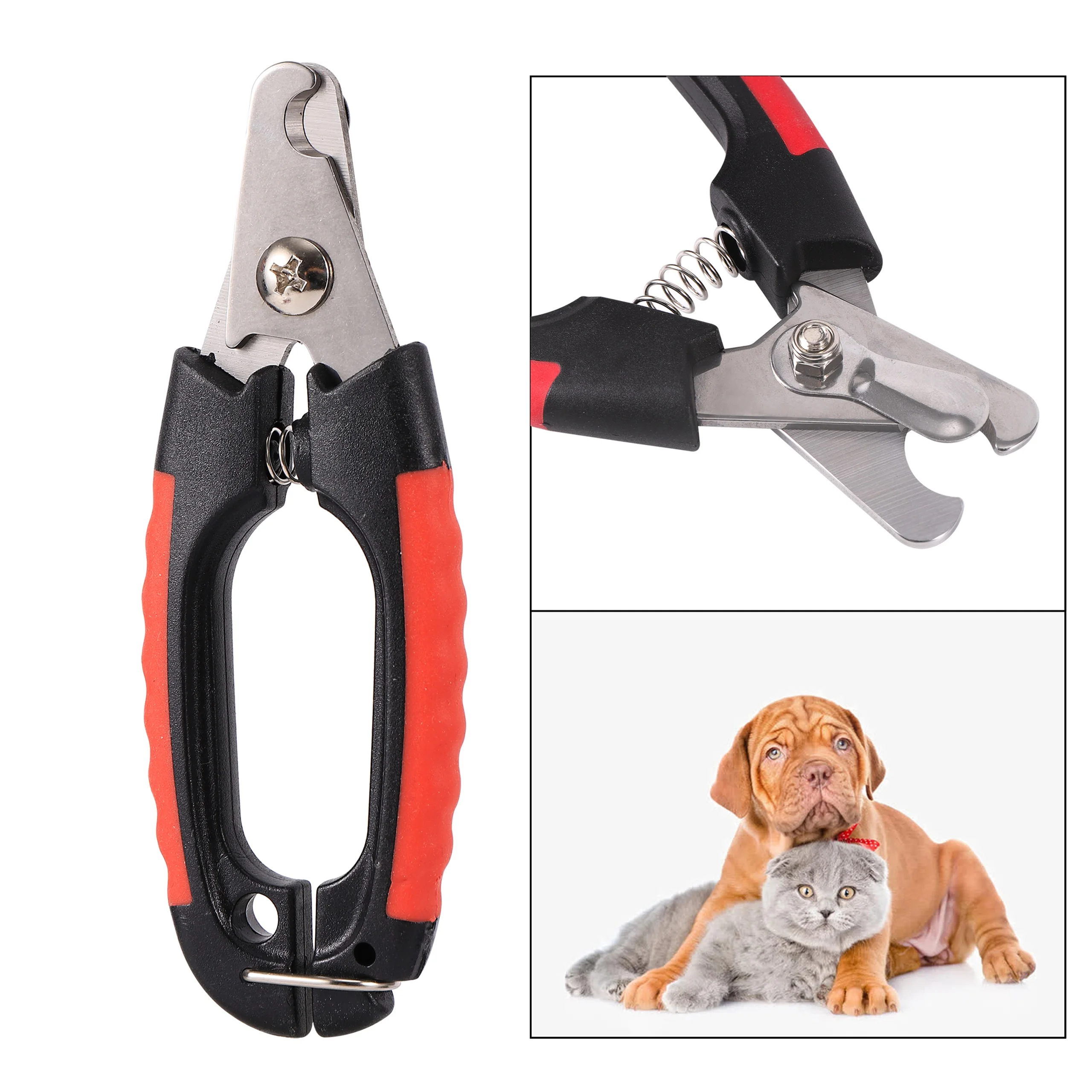 For Pet Professional Stainless Lock Size Cutter With Cats Dog Steel Grooming Scissors Clippers Animals Nail 12/16cm Clipper
For Pet Professional Stainless Lock Size Cutter With Cats Dog Steel Grooming Scissors Clippers Animals Nail 12/16cm Clipper