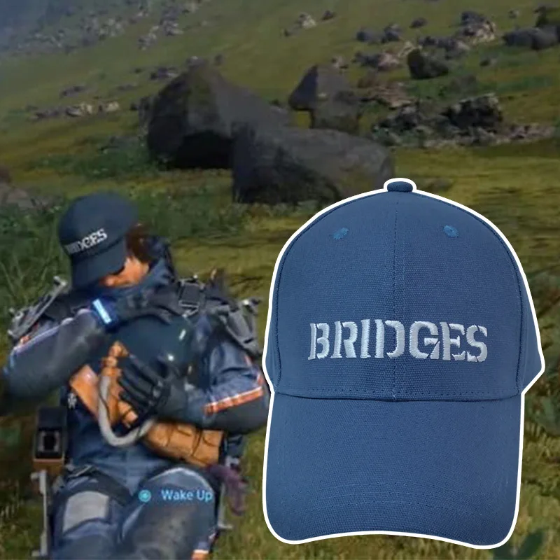 Game Death Stranding Baseball Cap Fashion Letters Bridges Printed Hat for Women Men Embroidery Baseball Sun Hat Adjustable Cap
Game Death Stranding Baseball Cap Fashion Letters Bridges Printed Hat for Women Men Embroidery Baseball Sun Hat Adjustable Cap