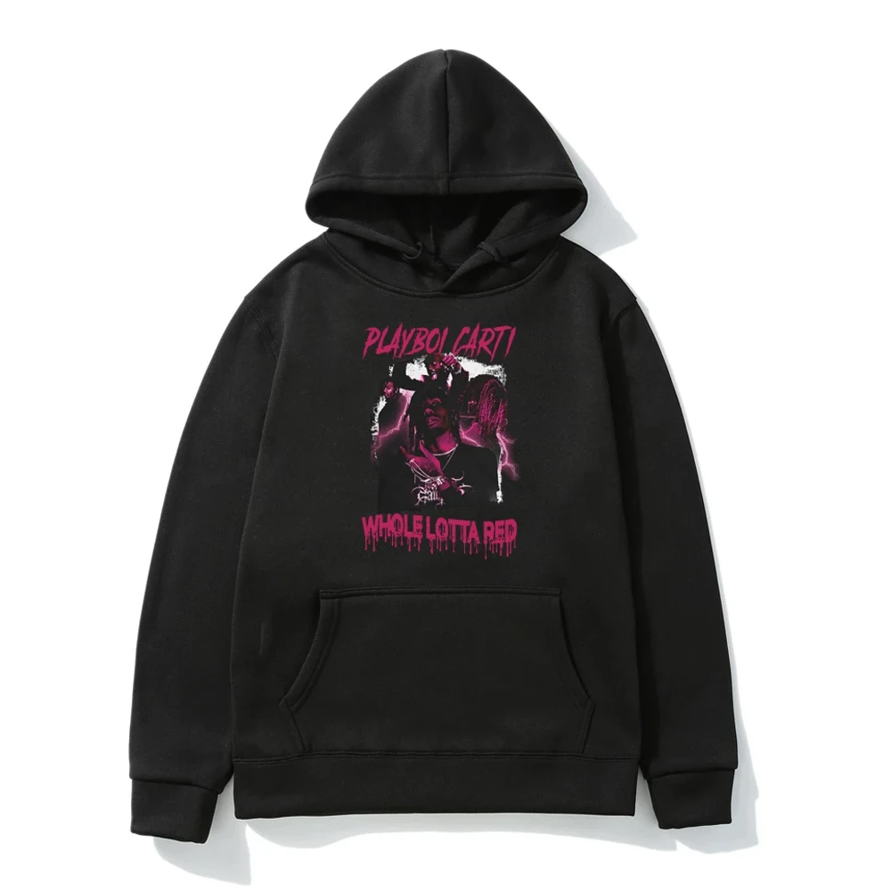 Music Rapper Playboi Carti Print Hoodies Men Street Rock Punk Sweatshirt Spring Autumn Fashion Pure Cotton Oversized Pullover
Music Rapper Playboi Carti Print Hoodies Men Street Rock Punk Sweatshirt Spring Autumn Fashion Pure Cotton Oversized Pullover