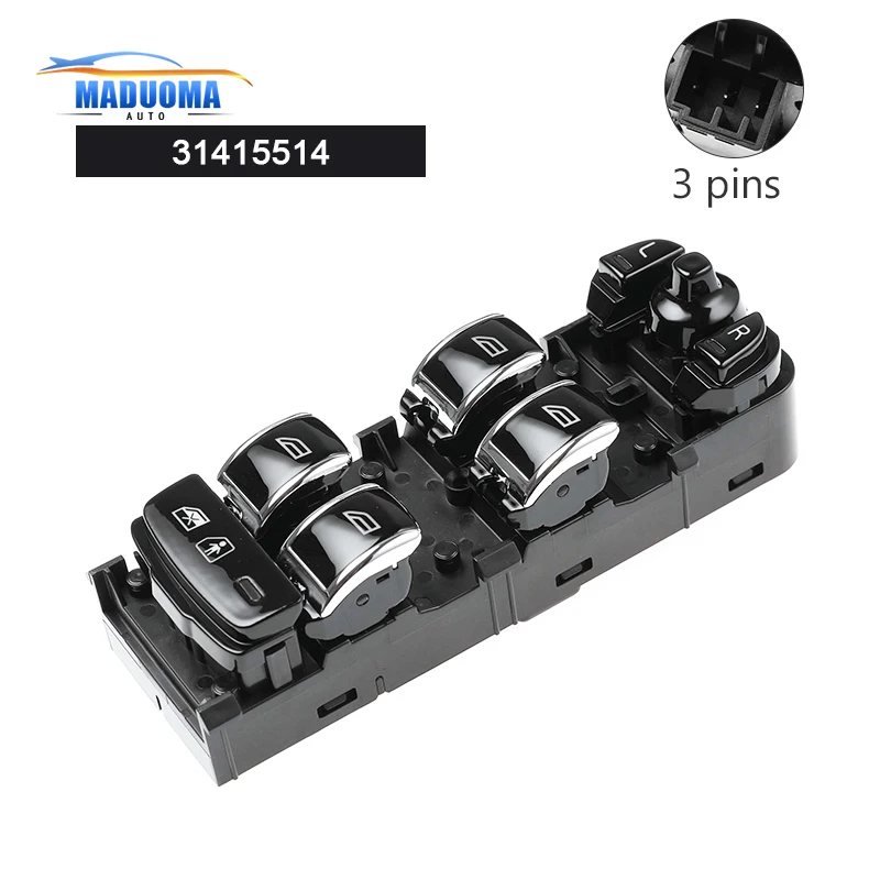 Автомобильный переключатель стеклоподъемника для Volvo S90L 31415514-2018 2020 31415521
Автомобильный переключатель стеклоподъемника для Volvo S90L 31415514-2018 2020 31415521