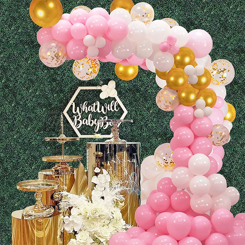 Pink White Macaron Metal Balloon Garland Arch Wedding Birthday Balloons Decoration Party Balloons For Kids Baby Shower 152 PCS
Pink White Macaron Metal Balloon Garland Arch Wedding Birthday Balloons Decoration Party Balloons For Kids Baby Shower 152 PCS