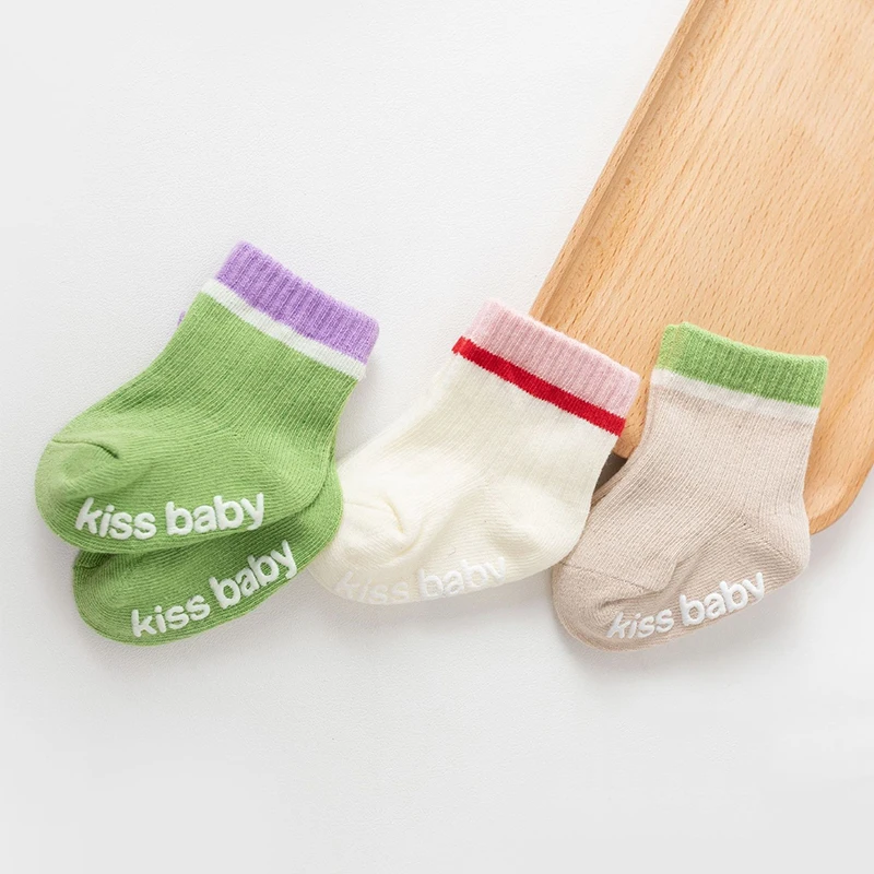 Newborn Baby Socks Patchwork Soild Color Soft Cotton Rubber Anti Slip Floor Sock Infant Toddler Accessories For 0-1Y Boys Girls 
Newborn Baby Socks Patchwork Soild Color Soft Cotton Rubber Anti Slip Floor Sock Infant Toddler Accessories For 0-1Y Boys Girls
