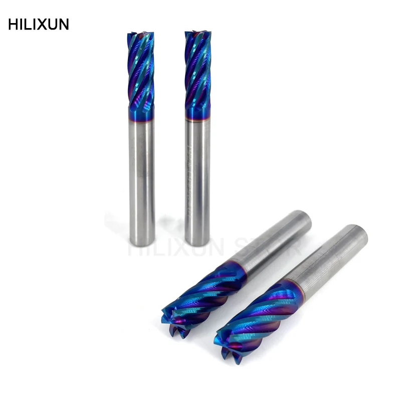 HRC65 High Carbide 6 Edge Milling Cutter Blue Coated 50/60/75/100MM Steel Milling Cutter 6 Edge Milling Cutter 1 Pcs
HRC65 High Carbide 6 Edge Milling Cutter Blue Coated 50/60/75/100MM Steel Milling Cutter 6 Edge Milling Cutter 1 Pcs