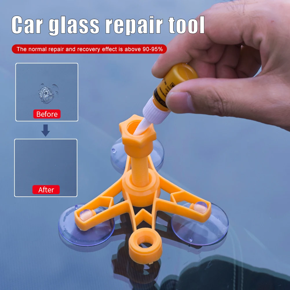 Upgrade Car Windshield Crack Repair Tool DIY Auto Glass Repair Fluid Resin Scratch Crack Repair Kit For Bull Eye Chips Crescent
Upgrade Car Windshield Crack Repair Tool DIY Auto Glass Repair Fluid Resin Scratch Crack Repair Kit For Bull Eye Chips Crescent