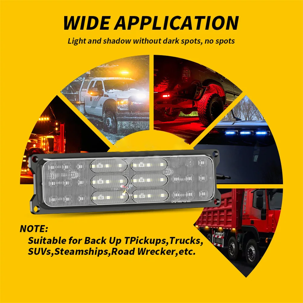 Brand New Durable High Quality Taillight Side Marker Lamp Flashing Light Strobe Truck Aluminum Alloy DC 12-24V
Brand New Durable High Quality Taillight Side Marker Lamp Flashing Light Strobe Truck Aluminum Alloy DC 12-24V