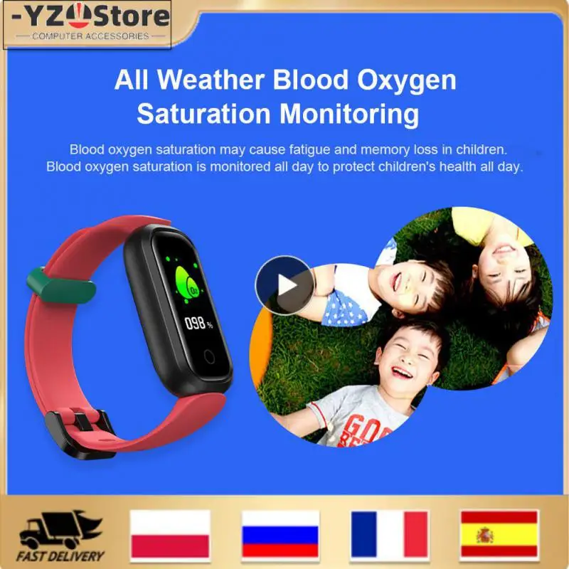 New Style Waterproof Student Electronic Watch Heart Rate Sleep Health Monitor Smart Watch Touch Screen Cross-border Silica Gel
New Style Waterproof Student Electronic Watch Heart Rate Sleep Health Monitor Smart Watch Touch Screen Cross-border Silica Gel