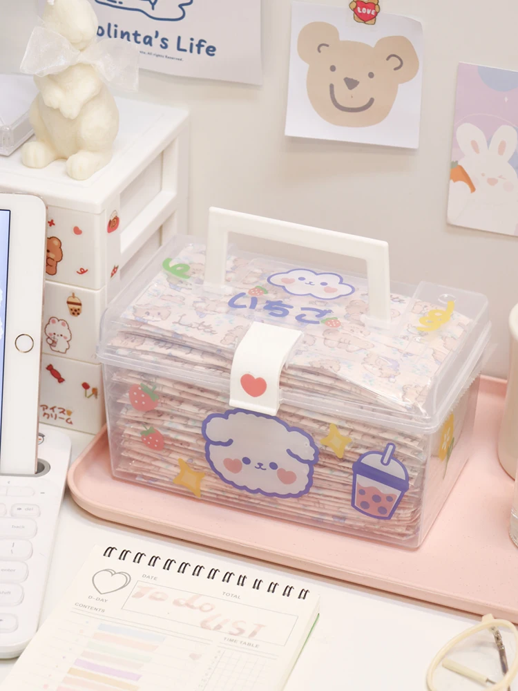 Mask Storage Box with Handle Household Dust-proof Sealed Large-Capacity Box Waterproof Dustproof Sundries Storage Box Holder
Mask Storage Box with Handle Household Dust-proof Sealed Large-Capacity Box Waterproof Dustproof Sundries Storage Box Holder