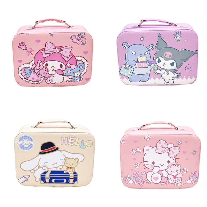 Sanrio HelloKitty Melody Kuromi Makeup Bag Cosmetic Bag Travel Bag Toilet Ware Storage Case With Mirror Large Capacity Portable
Sanrio HelloKitty Melody Kuromi Makeup Bag Cosmetic Bag Travel Bag Toilet Ware Storage Case With Mirror Large Capacity Portable