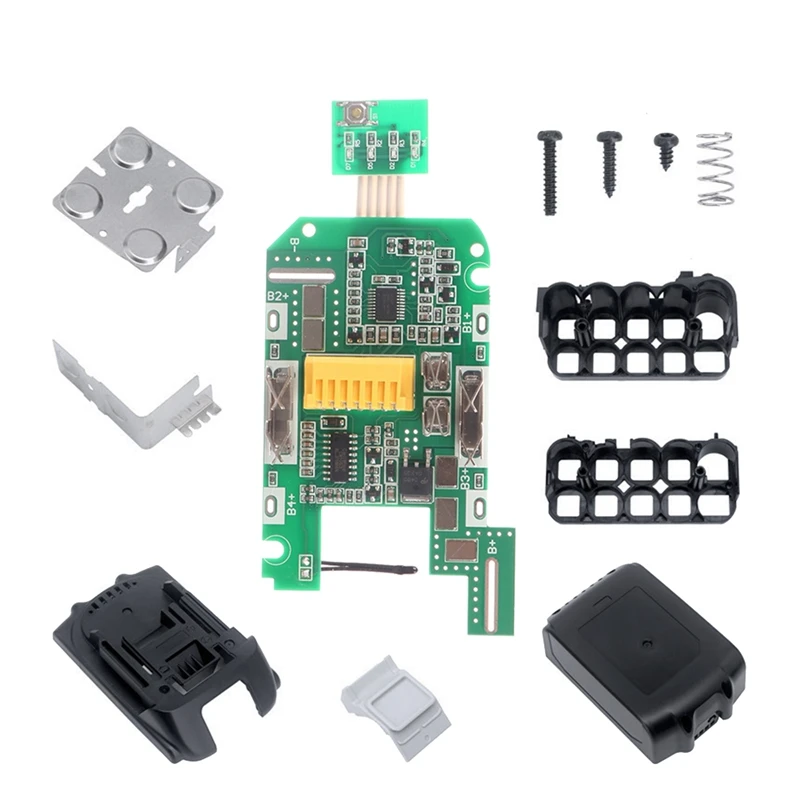 BL1840B Lithium Battery Charging Protection Board Kit BL1840B Kit With Overcharge Protection For Makita 18V For Angle Grinder
BL1840B Lithium Battery Charging Protection Board Kit BL1840B Kit With Overcharge Protection For Makita 18V For Angle Grinder