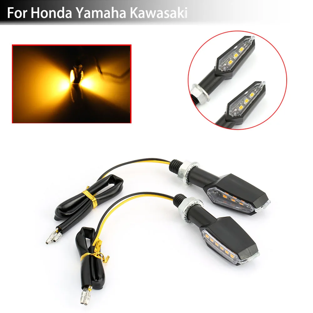 2x Motorcycle Side LED Turn Signal Light For Honda Yamaha Kawasaki Motorcycle Flasher Light Bulbs Motorbike Tail Light Blinker
2x Motorcycle Side LED Turn Signal Light For Honda Yamaha Kawasaki Motorcycle Flasher Light Bulbs Motorbike Tail Light Blinker