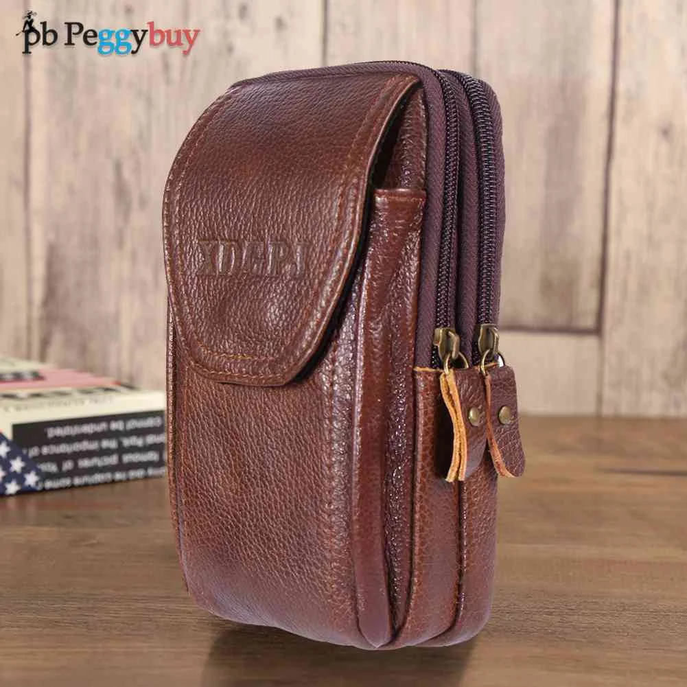 Fashion Cowhide Waist Packs Three Layers Card Holder Men Fashion Wallet Mini Purse Waist Packs for Outdoor Jogging Sports
Fashion Cowhide Waist Packs Three Layers Card Holder Men Fashion Wallet Mini Purse Waist Packs for Outdoor Jogging Sports
