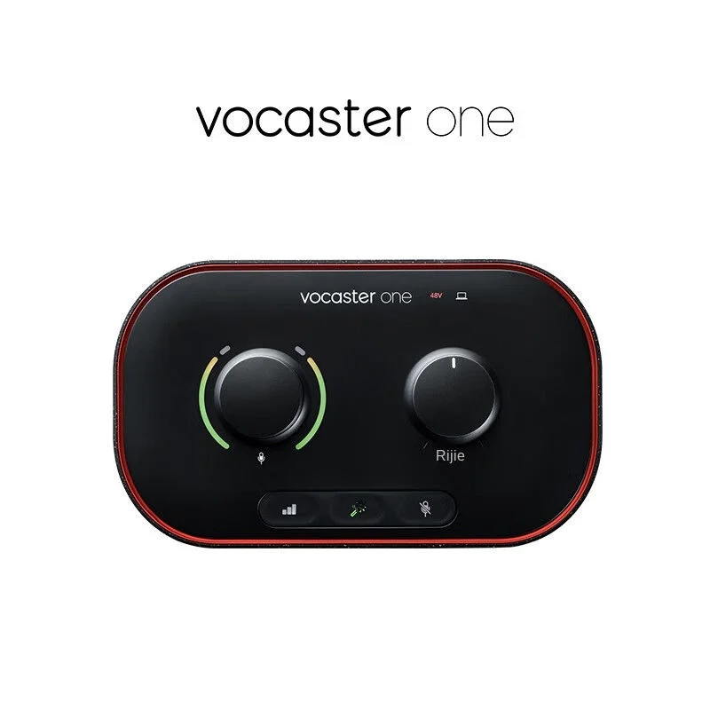 Focusrite Fox VC Vocaster One Professional Live Bluetooth Broadcast Box Recording Sound Card
Focusrite Fox VC Vocaster One Professional Live Bluetooth Broadcast Box Recording Sound Card