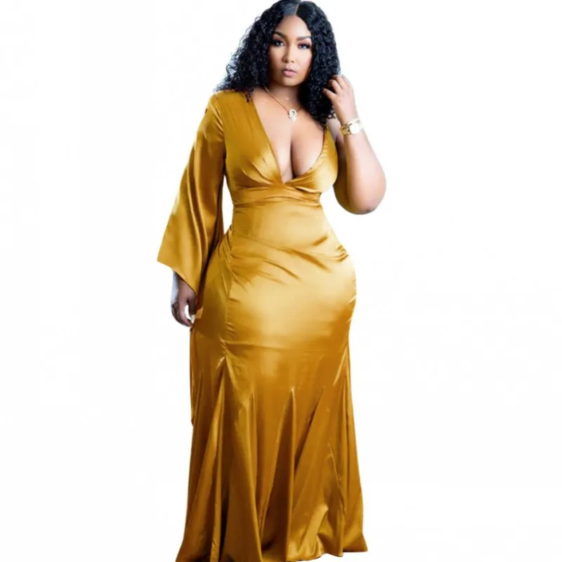 Summer Maxi Dress Women Deep V Neck Flare Sleeve Robes Fashion New Solid High Waist Street Style Sexy Long Dresses 2022 Vestidos
Summer Maxi Dress Women Deep V Neck Flare Sleeve Robes Fashion New Solid High Waist Street Style Sexy Long Dresses 2022 Vestidos