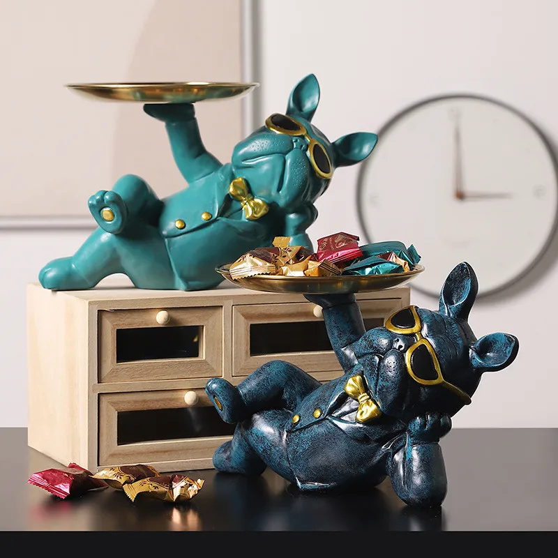 Nordic Color Sunglasses Dog Handsome Decorative Tray Animal Ornaments Living Room Porch Bedroom Study Decoration Crafts
Nordic Color Sunglasses Dog Handsome Decorative Tray Animal Ornaments Living Room Porch Bedroom Study Decoration Crafts