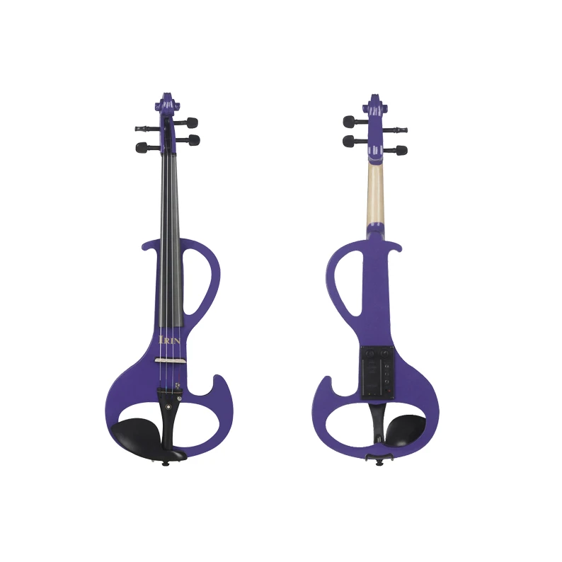Musical Instrument Wholesale Solid Wood AU-01 Purple Electronic Violin Electroacoustic With Cost-effective
Musical Instrument Wholesale Solid Wood AU-01 Purple Electronic Violin Electroacoustic With Cost-effective