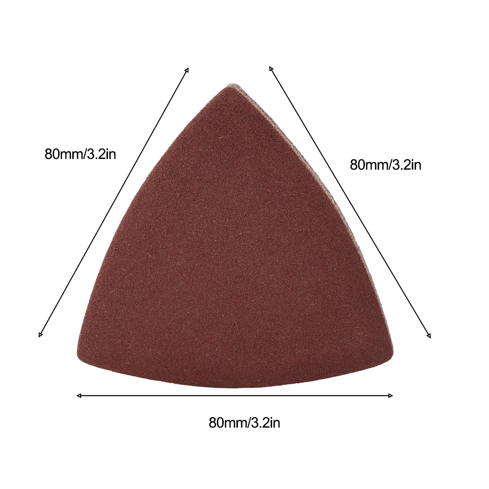 Air Tool Accessories Sanding Pad Sanding Disc Abrasives 80x80x80mm Fit 3-1/8 Inch Multi Tool Triangle Sandpaper
Air Tool Accessories Sanding Pad Sanding Disc Abrasives 80x80x80mm Fit 3-1/8 Inch Multi Tool Triangle Sandpaper