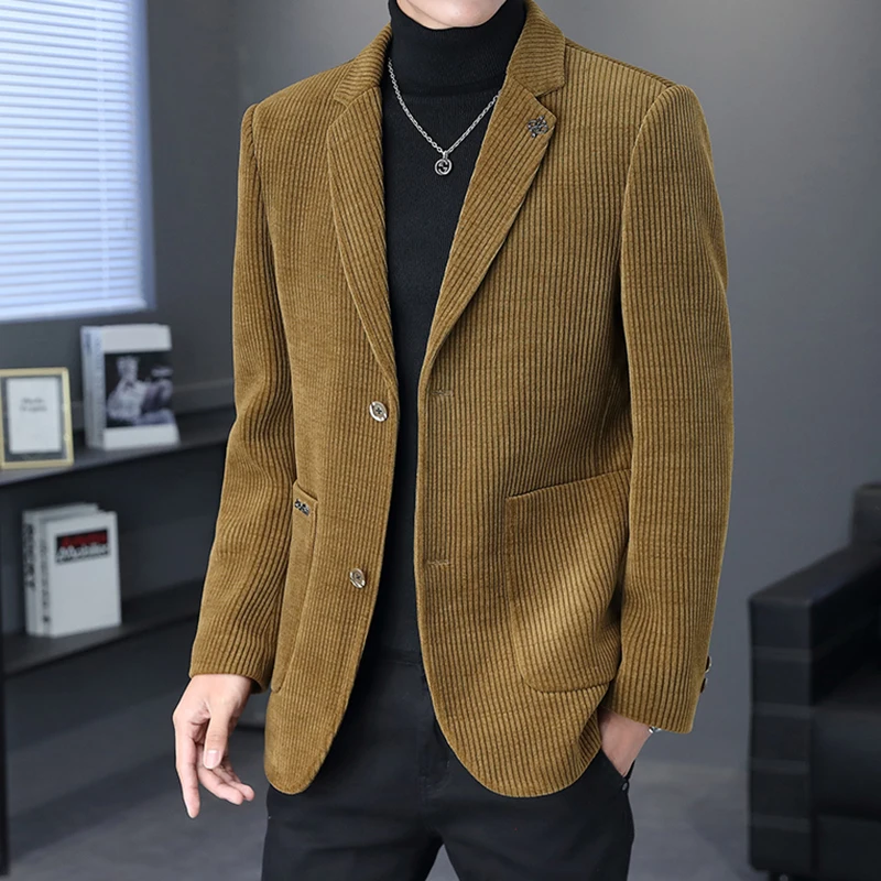 Simple Best Gathering Korean Elite Men Fashion Quality Casual Man Version Blazer Trend Suit High Jacket Gentleman Of Business
Simple Best Gathering Korean Elite Men Fashion Quality Casual Man Version Blazer Trend Suit High Jacket Gentleman Of Business