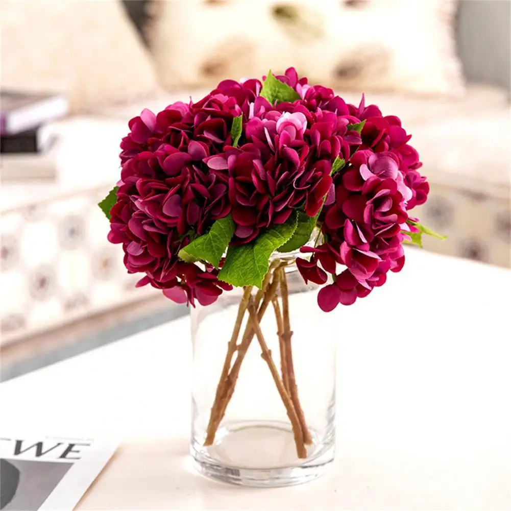 Artificial Flower Exquisite Full of Vitality Long Stem Hydrangea Artificial Flower Branch for Home
Artificial Flower Exquisite Full of Vitality Long Stem Hydrangea Artificial Flower Branch for Home