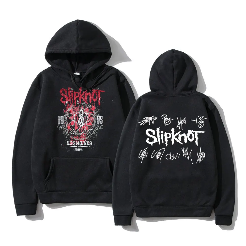 Slipknots Prepare for Hell Tour Heavy Metal Double Sided Graphic Hoodie Classic Men Women Rock Black Hoodies Man Hood Sweatshirt
Slipknots Prepare for Hell Tour Heavy Metal Double Sided Graphic Hoodie Classic Men Women Rock Black Hoodies Man Hood Sweatshirt