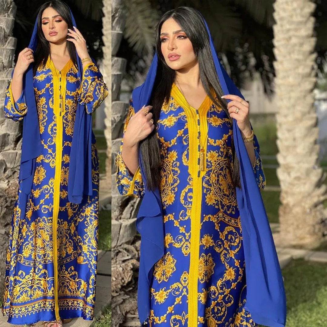 Mandylandy Muslim Abaya Dress Long Robe Gowns Kimono Jubah Ramadan Thobe Islamic Prayer Clothing Muslim Women Kaftan Dress
Mandylandy Muslim Abaya Dress Long Robe Gowns Kimono Jubah Ramadan Thobe Islamic Prayer Clothing Muslim Women Kaftan Dress
