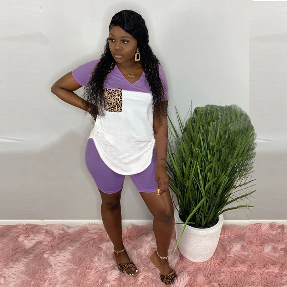 Summer 2Pcs Set Women Boho Suit Short Top + Pants Female Outfit Casual Tracksuit Oversize Striped Leopard Pocket Top Solid Pants
Summer 2Pcs Set Women Boho Suit Short Top + Pants Female Outfit Casual Tracksuit Oversize Striped Leopard Pocket Top Solid Pants