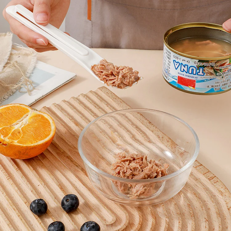 Multifunctional Can Opening Spoon with Funnel Draining for Kitchen Serving Food Grade Material Slotted Spoon TS2
Multifunctional Can Opening Spoon with Funnel Draining for Kitchen Serving Food Grade Material Slotted Spoon TS2