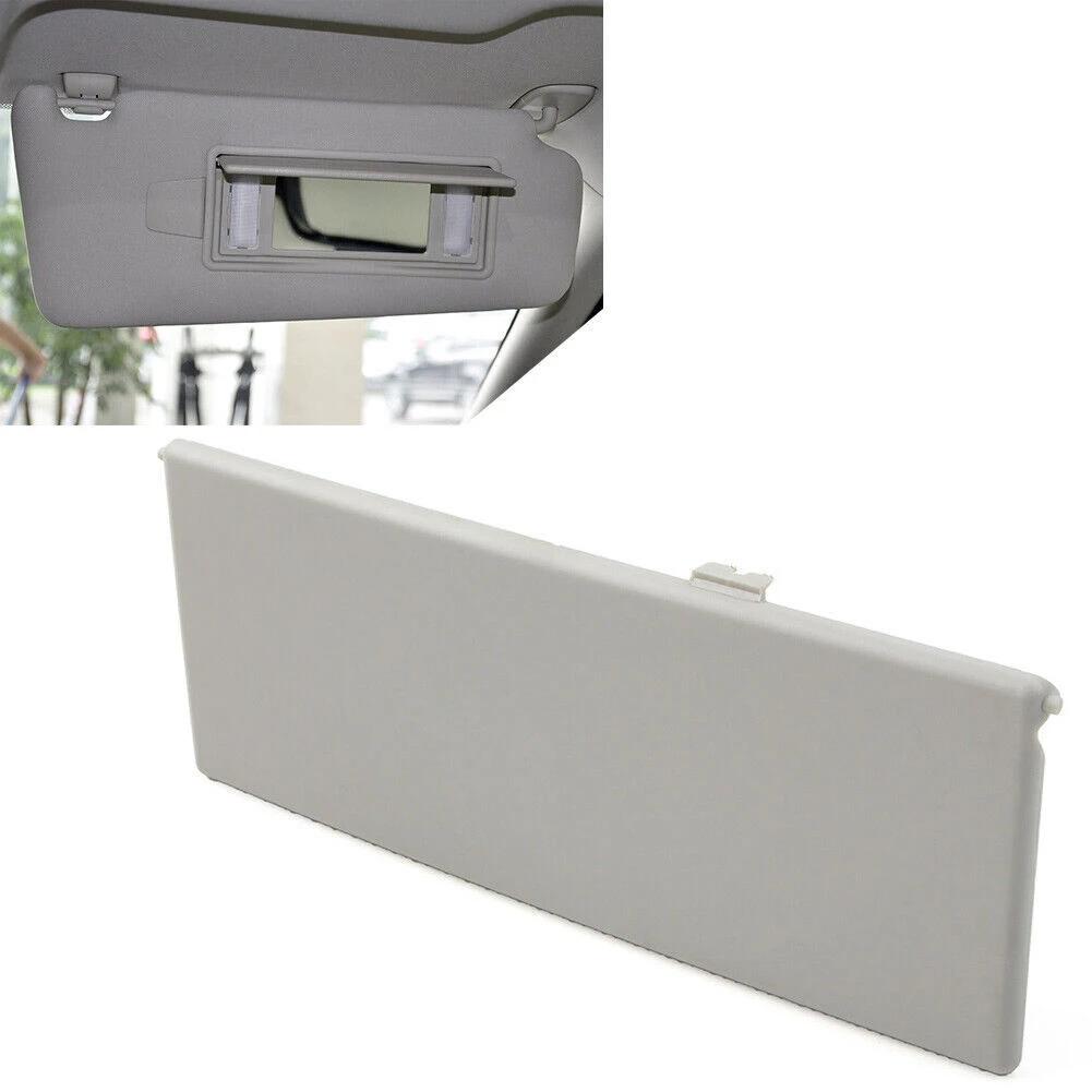 1pc Vanity Mirror Cover Dirt-resistant Dust-proof Grey LR063682 Plastic Sunvisor Vanity Mirror Cover High Quality
1pc Vanity Mirror Cover Dirt-resistant Dust-proof Grey LR063682 Plastic Sunvisor Vanity Mirror Cover High Quality
