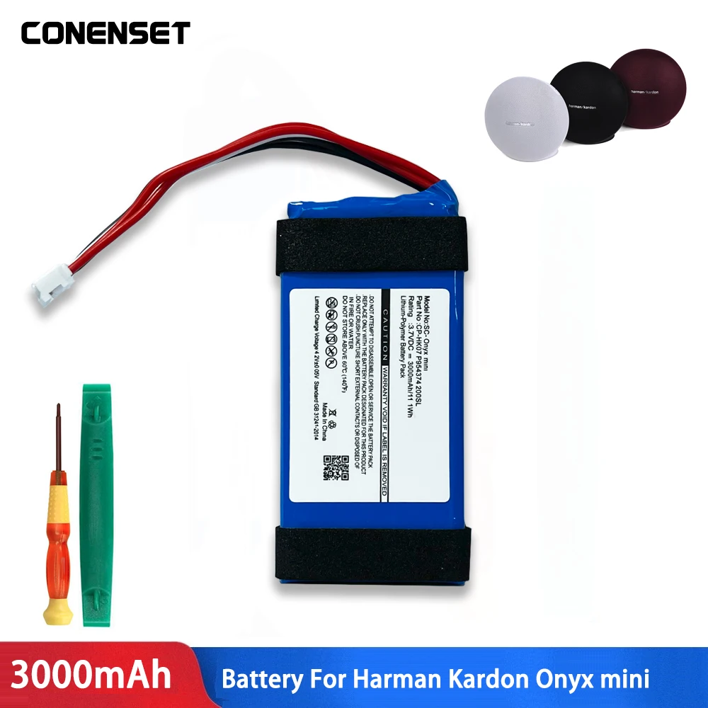 Original PN: CP-HK07 P954374 Replacement Battery For Harman/Kardon Onyx Mini Bluetooth Speaker batteries
Original PN: CP-HK07 P954374 Replacement Battery For Harman/Kardon Onyx Mini Bluetooth Speaker batteries