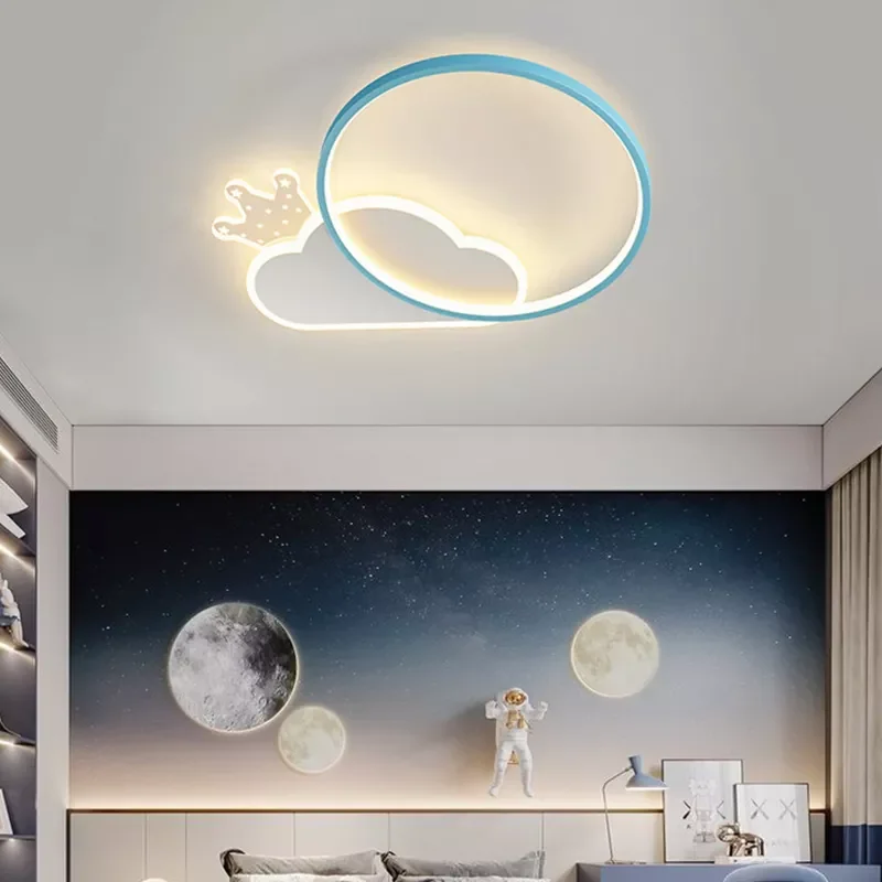 

Современные Простые Дизайнерские светодиодные потолочные светильники NEW2023, лампы для гостиной, спальни, детской комнаты, комнатное украшен...