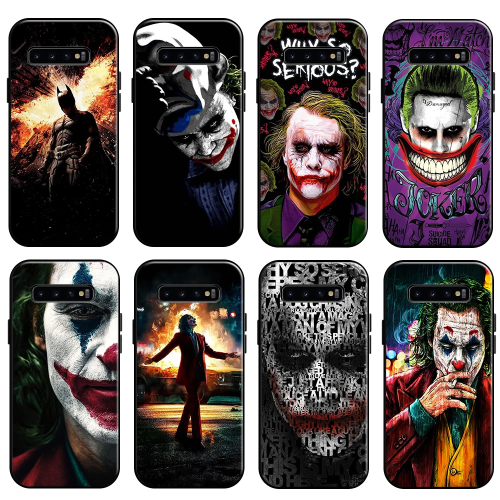 Marvel Bat-Man Joker Clown Phone Case For Samsung Galaxy S10 5G S10E S10 Lite S10 Plus Coque Soft Black Silicone Cover Back
Marvel Bat-Man Joker Clown Phone Case For Samsung Galaxy S10 5G S10E S10 Lite S10 Plus Coque Soft Black Silicone Cover Back