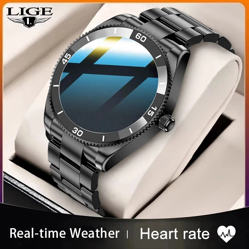 LIGE Smart Watches Smart Bracelet Sports Fitness Tracker Weather Heart Rate Blood Pressure Men Women Smart Watch For Android IOS
LIGE Smart Watches Smart Bracelet Sports Fitness Tracker Weather Heart Rate Blood Pressure Men Women Smart Watch For Android IOS
