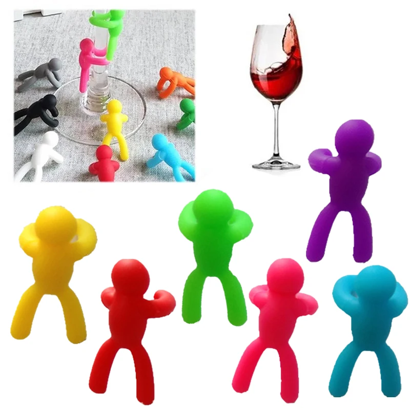 6pcs Silicone Marker Creative Silicone Wine Glass Marker Drinking Glass Identification Cup Labels Tag Signs For Party
6pcs Silicone Marker Creative Silicone Wine Glass Marker Drinking Glass Identification Cup Labels Tag Signs For Party