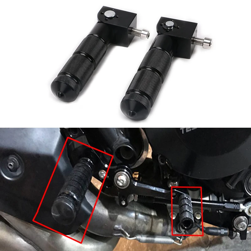 1 Pair 8mm Folding Pedals Black Aluminum Universal Motorcycle Motor Bike Foot Pegs Pedals Foot Rest Rear Pedals Set Modification
1 Pair 8mm Folding Pedals Black Aluminum Universal Motorcycle Motor Bike Foot Pegs Pedals Foot Rest Rear Pedals Set Modification