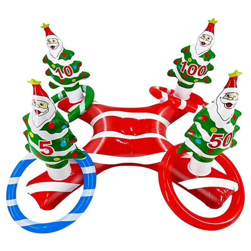 Inflatable Rings Toss Set PVC Christmas Game For Kids Playset Party Toy Child Interactive Games Throwing Rings For School
Inflatable Rings Toss Set PVC Christmas Game For Kids Playset Party Toy Child Interactive Games Throwing Rings For School