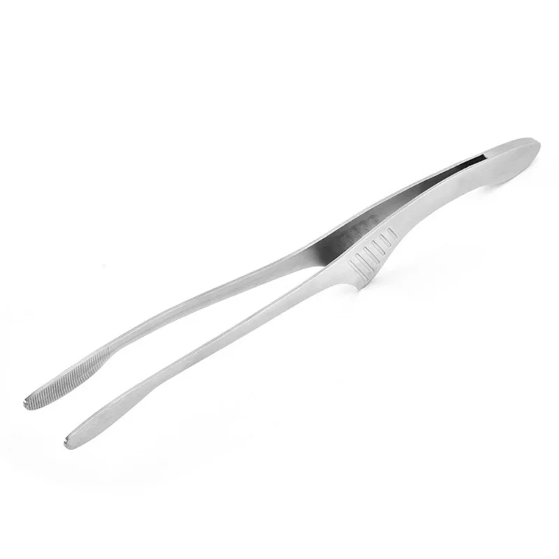 Stainless Steel Cooking Accessories Food Pliers Barbecue Supplies Silver Long BBQ Tongs Straight Tweezers Food Clip
Stainless Steel Cooking Accessories Food Pliers Barbecue Supplies Silver Long BBQ Tongs Straight Tweezers Food Clip