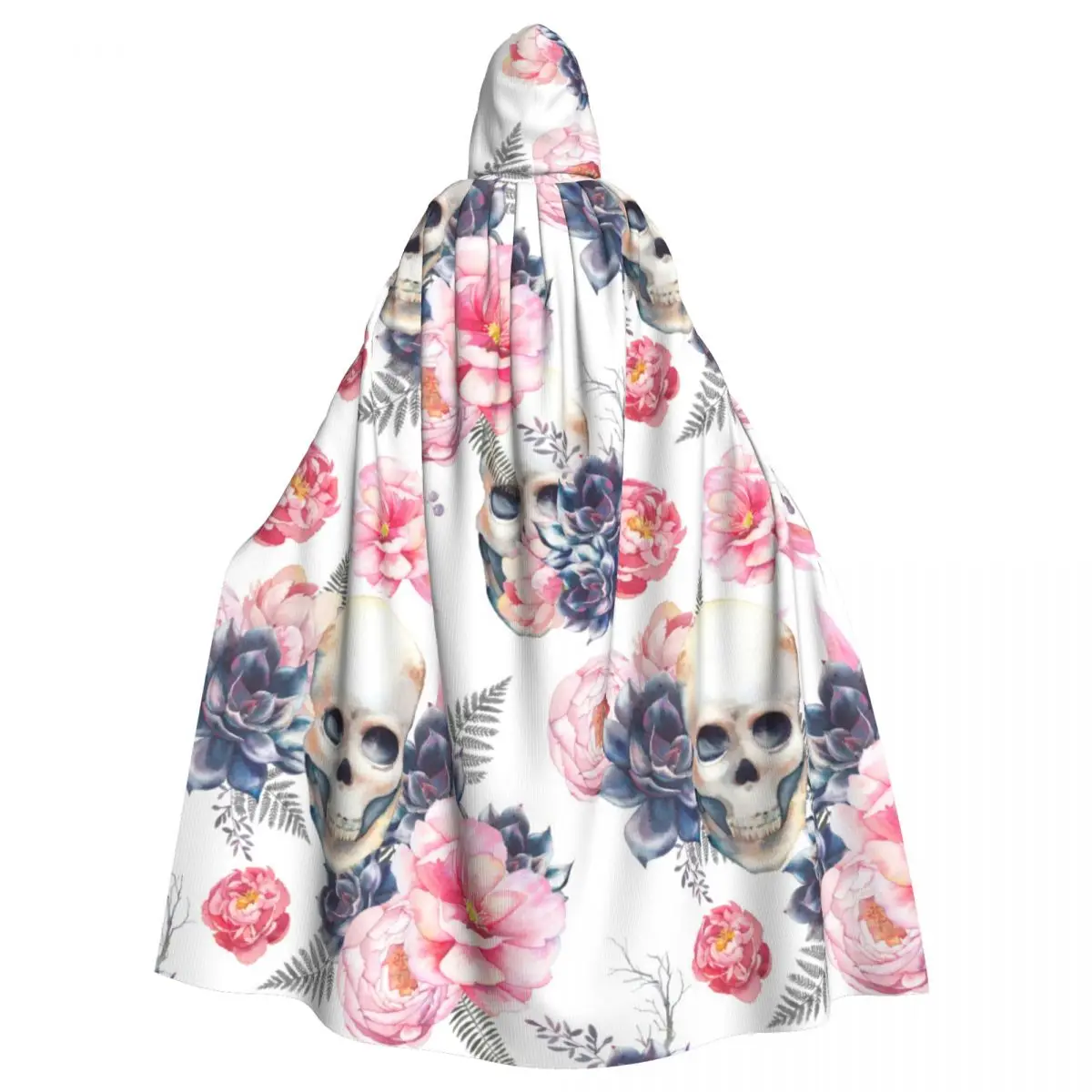 Long Cape Cloak Watercolor Skull And Peonies Flowers Hooded Cloak Coat Autumn Hoodies
Long Cape Cloak Watercolor Skull And Peonies Flowers Hooded Cloak Coat Autumn Hoodies