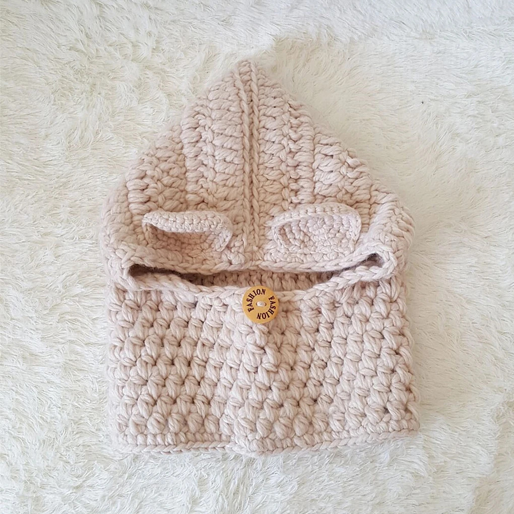 Hat Knitted Crochet Cartoon Fashionable Hats Cap Scarf All Protection Clothing Accessories Toddler Winter Autumn
Hat Knitted Crochet Cartoon Fashionable Hats Cap Scarf All Protection Clothing Accessories Toddler Winter Autumn