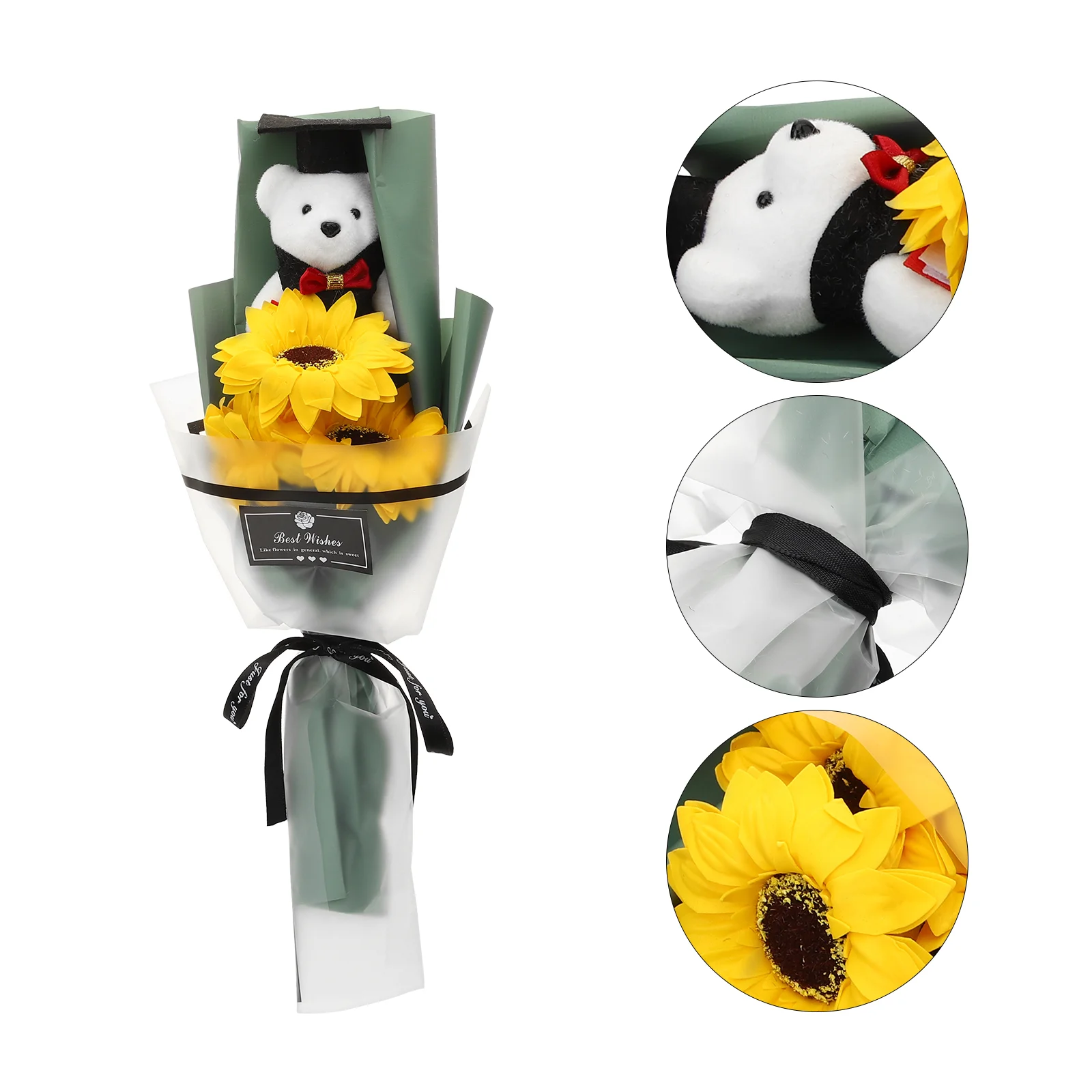 Bear Bouquet Plush Ornament Graduates Gift Decorate Graduation Decoration Pp Cotton Banquet
Bear Bouquet Plush Ornament Graduates Gift Decorate Graduation Decoration Pp Cotton Banquet